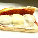 Meatball Parmigiana Hot Sandwich