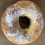 French Toast Bagel with Butter & Maple Syrup Breakfast