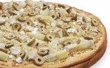 Creamy Pesto Chicken Pizza