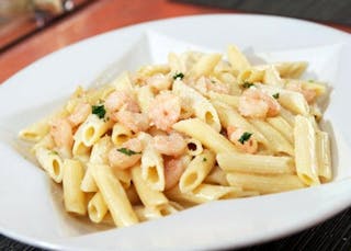 16. Pasta with Shrimp Scampi