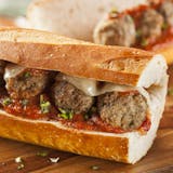 57. Meatball Parmigiana Sandwich