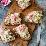 White Fish Salad Sandwiches