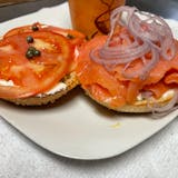Bagel with Lox and Cream Cheese