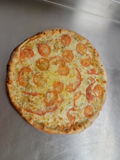 White Margherita Pizza