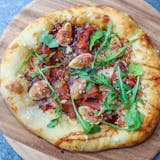 Fig Jam and “Prosciutto” Pizza