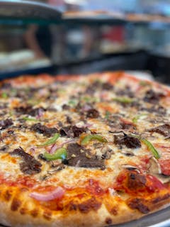 South Street Cheese Steak Gluten Free Pizza