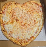 heart pizza
