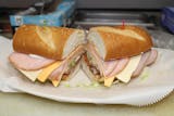 TURKEY SUB (HOT OR COLD) - On Hoagie Roll