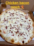 Chicken Bacon Ranch Pizza