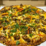 Asian-Style BBQ Beef Pizza