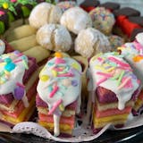 Easter Double Rainbow Cookies