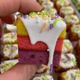 Angie’s Easter Strawberry Rainbow Cookies