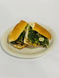 Grilled Chicken with Broccoli Rabe Wedge