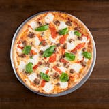 Meatballs & Ricotta Pizza