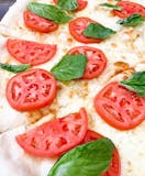 White Pizza with Tomato Basil