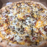Cheeseburger French Fry Pizza