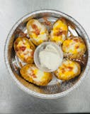 Potato Skins with Cheese