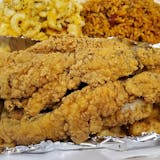 Fried Fish Platter + Two Sides