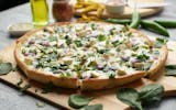 Palak Pesto Pizza Twist