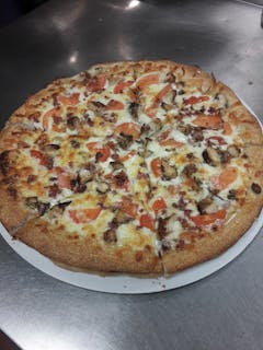 Chicken Bacon Ranch Pizza