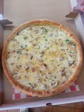 Chicken Alfredo Pizza