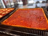 Old Fashioned Cheese on the Bottom Pizza