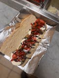 Caprese Melanzane Philly Sandwich