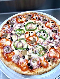 #1 Veggie Pizza