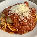 Spaghetti Con Salsiccia Lunch
