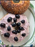 Bagel with Blueberry Cream Cheese