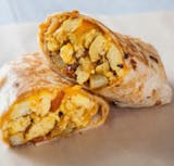 Grilled chicken Breakfast burrito