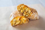 Egg whites breakfast burrito