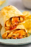 Buffalo chicken breakfast burrito