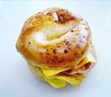 Bagel with Eggs, Bacon & Cheese