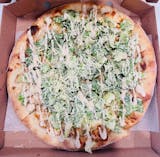 Chicken Caesar pizza