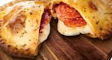 Cheese, Pepperoni & Sausage Calzone