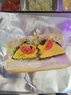 Cheeseburger Sub