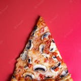 Mushroom Pizza Slice