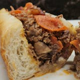 Meat Lovers Cheesesteak Sandwich