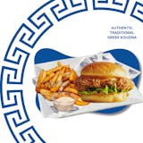 Crispy Chicken Burger Value Meal