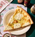 White Ricotta Pizza Slice