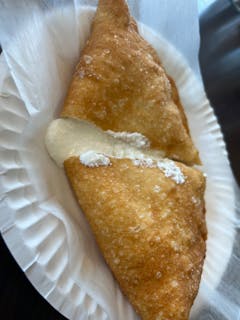 Deep Fried Cheese Calzone