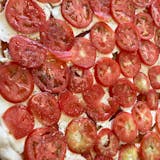 Fresh Mozzarella and Fresh Tomatoes Pizza Slice