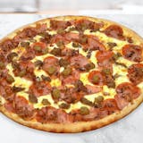 Thin Crust Piara Meat Lovers Pizza