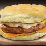 Sausage, Egg & Cheese Biscuit Breakfast