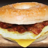 Bacon, Egg & Cheese Bagel Breakfast