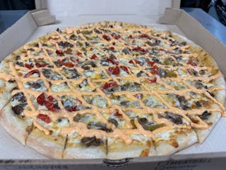 Philly Cheese Pizza