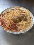 Pasta Dinner with Meatballs