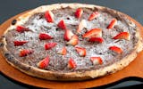 Strawberry Nutella Pizza