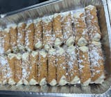 Tray Cannolis Catering